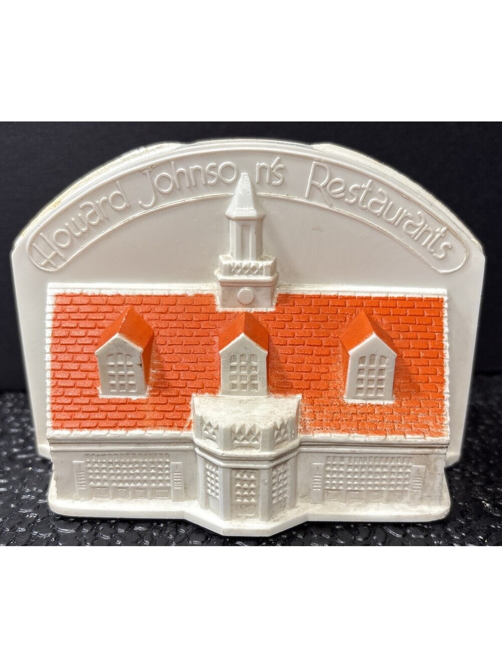 Vtg 60s Howard Johnson's Restaurant Motel Replica Advertising Plastic Coin Bank